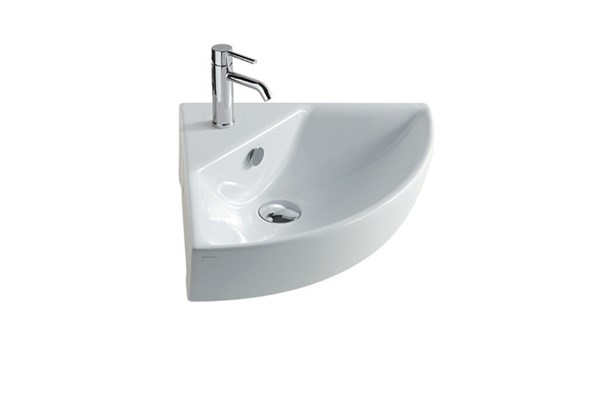 Lavabo angolare M2 45x45 Galassia