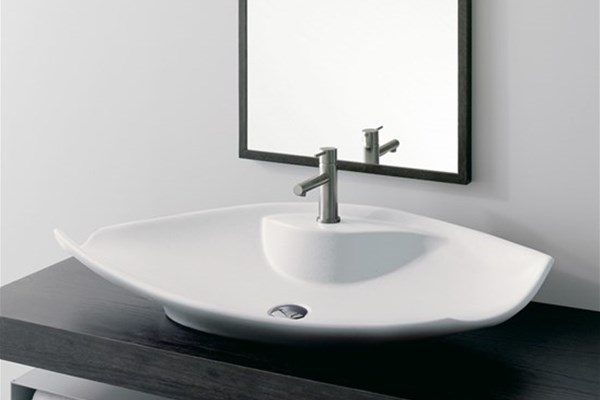 Lavabo appoggio 109x42