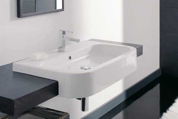 Lavabo semincasso cm.81,5