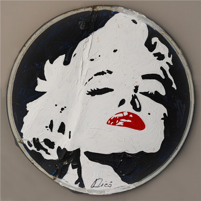 Artista Dicò - The Fire Artist - Marilyn Monroe