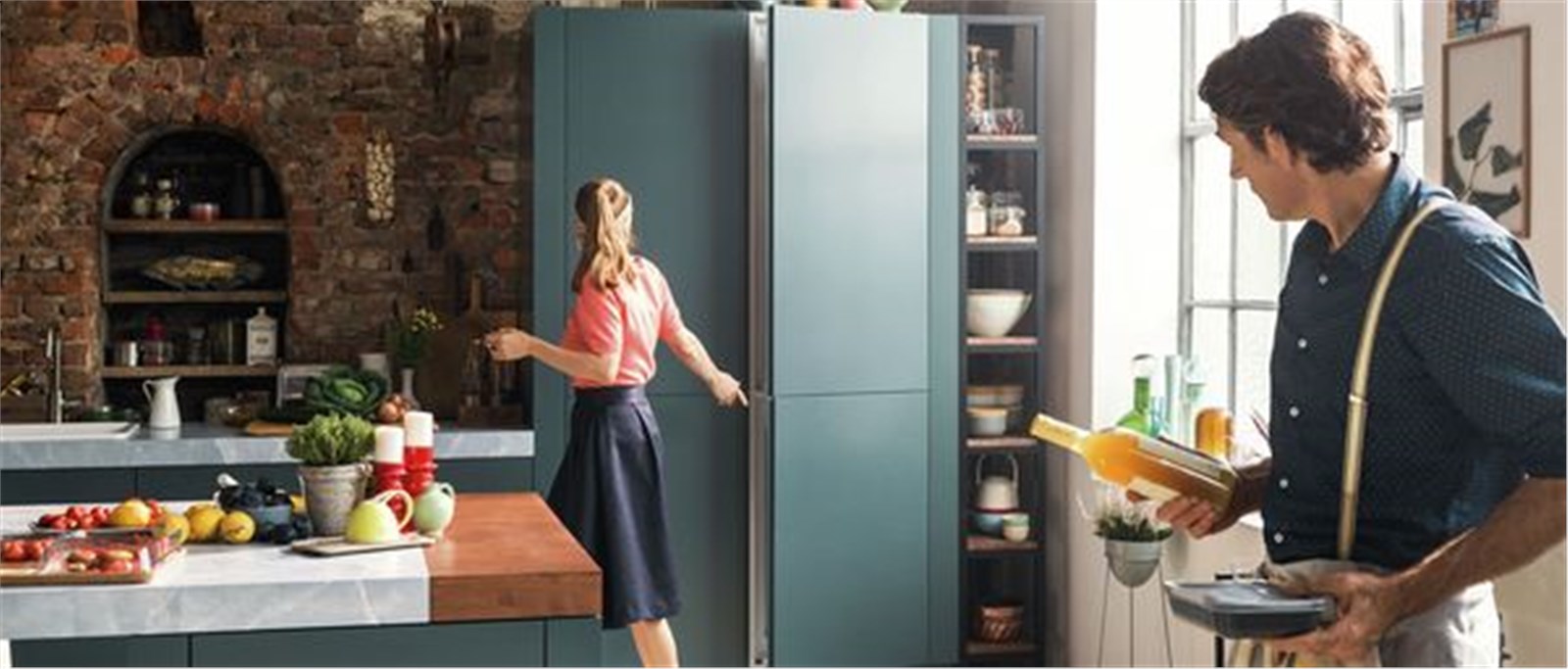 Perché scegliere una cucina con frigo a vista
