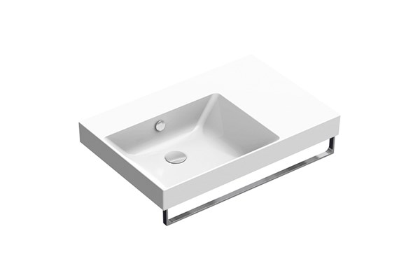 Lavabo asimmetrico Zero 75 L