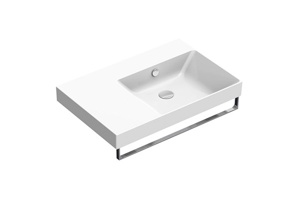 Lavabo asimmetrico Zero 75 R